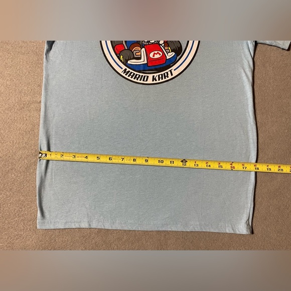 Mario Kart Women’s T-Shirt Blue Size XL (14/16) - Picture 3 of 6